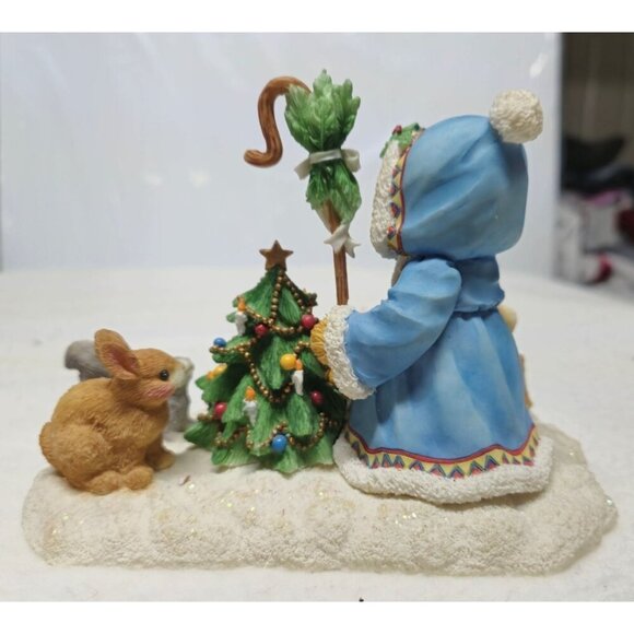 Cherished Teddies Olga Feel The Peace Hold The‎ Joy Share The Love Winter Bear - Picture 5 of 12